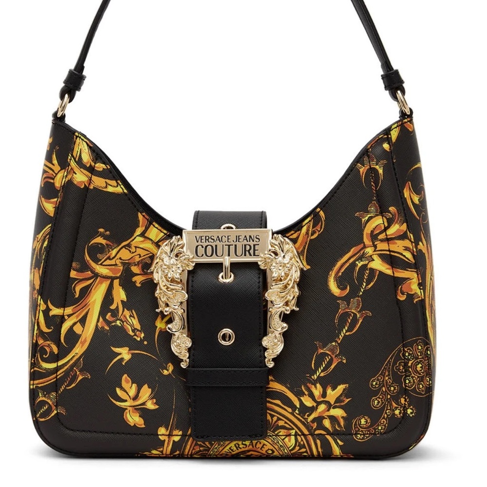 Versace Jeans Couture Black Baroque CoutureI Shoulder Bag